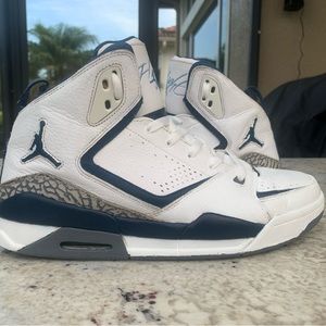 Size 11.5 - Jordan SC-2 White French Blue 2011 Size 11.5